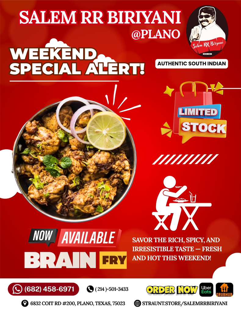 Weekend Special Alert: Brain Fry
